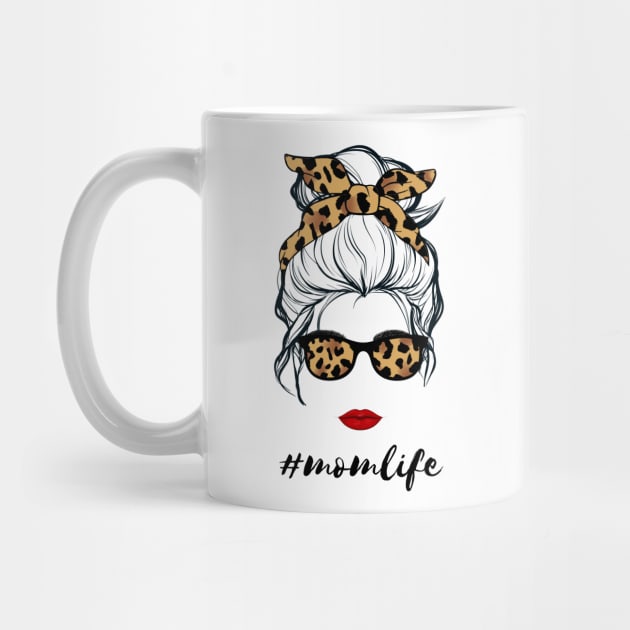 Mom Life Messy Bun Sunglasses #momlife Gift for Mothers Day by springins